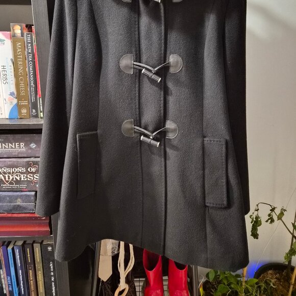 Max Mara Studio black wool coat - Picture 2 of 3